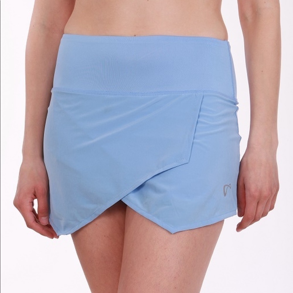 Athletic DNA Origami Skort Shorts Baby Blue Small